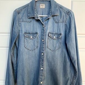 Gap denim shirt